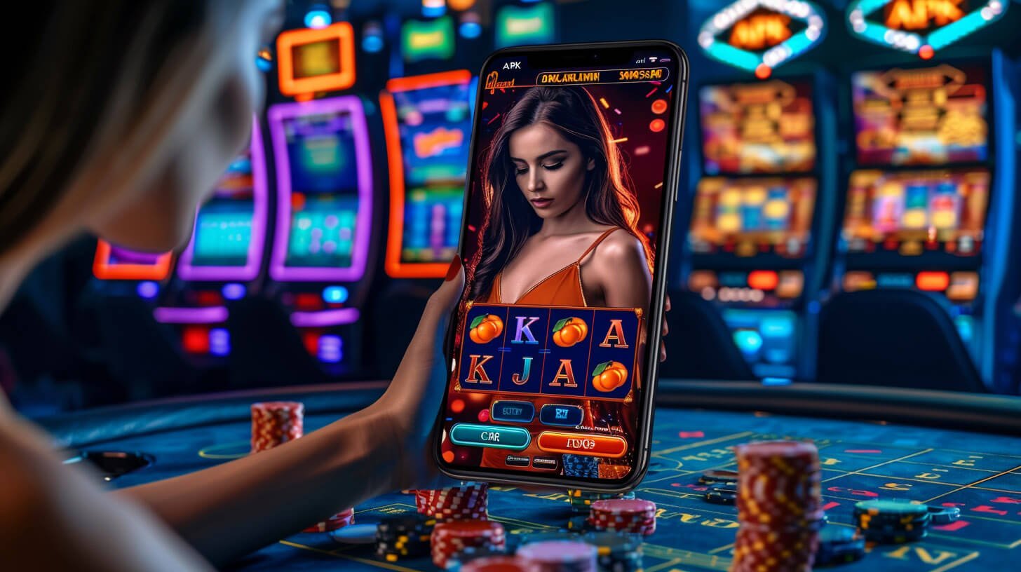 Ikon eksplorasi kategori game slot online dan live casino di mawar11